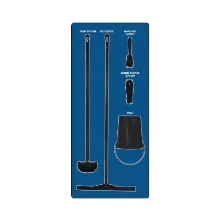 Accuform WET ZONE STOREBOARDS PSB113BUBK PSB113BUBK